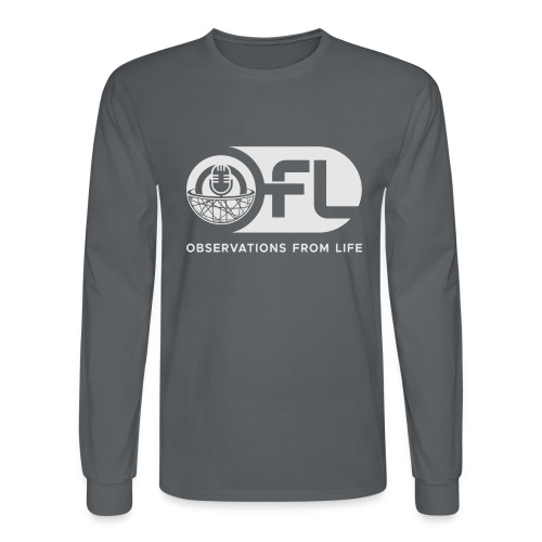 Observations from Life Logo - Men's Long Sleeve T-Shirt