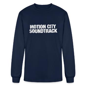 motion city soundtrack - Men's Long Sleeve T-Shirt - navy - Front