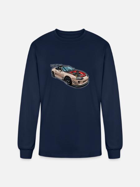 Toyota supra mk4 - Men's Long Sleeve T-Shirt - navy