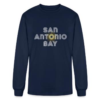Ibiza San Antonio Bay 1 - Men's Long Sleeve T-Shirt - navy - Front