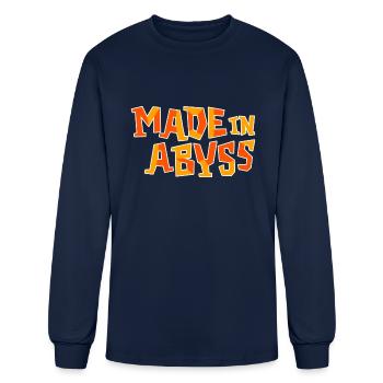 made in abyss - Men's Long Sleeve T-Shirt - navy - Front