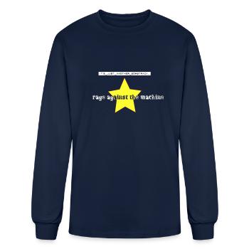 Rage, Against, the, Machine, - Men's Long Sleeve T-Shirt - navy - Front