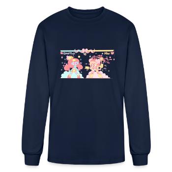 Comet Punch Vs Miu - Men's Long Sleeve T-Shirt - navy - Front