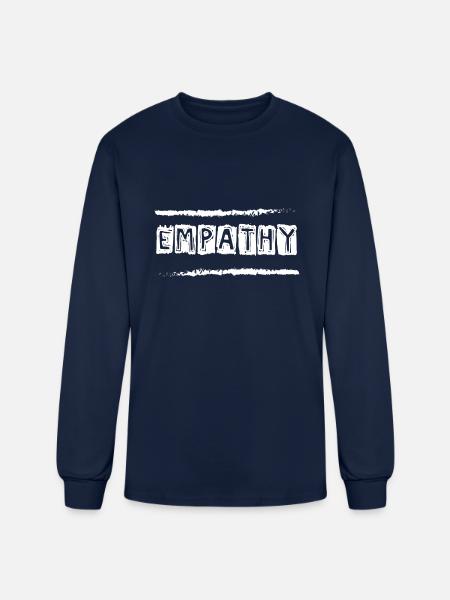 Empathy hippie - Men's Long Sleeve T-Shirt - navy