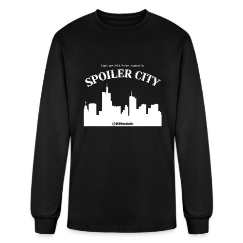 DCOMmentaries Spoiler City - Men's Long Sleeve T-Shirt