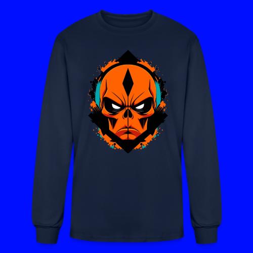 Alien Skull - Men's Long Sleeve T-Shirt