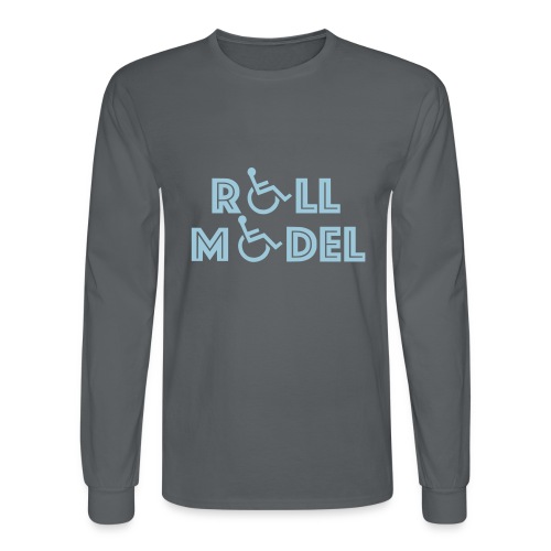 Every wheelchair users is a Roll Model - Men's Long Sleeve T-Shirt