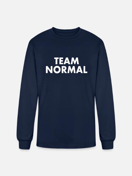 Team normal - Men's Long Sleeve T-Shirt - navy