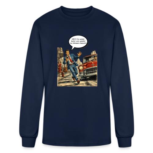 I'm Walkin' - Men's Long Sleeve T-Shirt