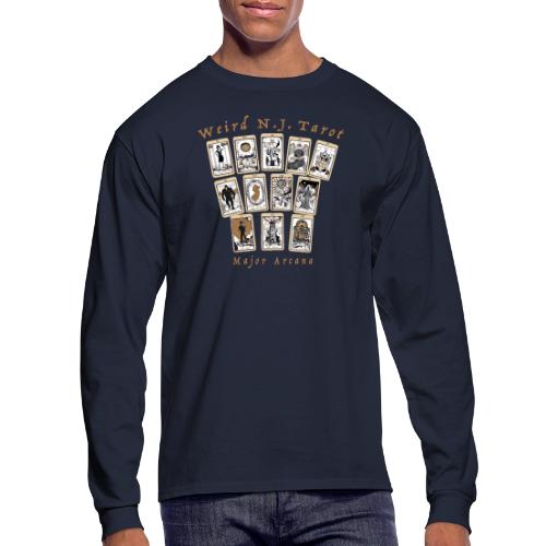 Weird N.J. Tarot – Major Arcana - Men's Long Sleeve T-Shirt