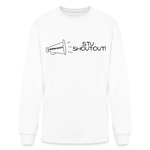 Stu Shoutout - DCOMmentaries - Men's Long Sleeve T-Shirt