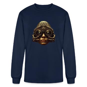Avenir du casque de réalité virtuelle - T-shirt à manches longues Homme - marine - Devant
