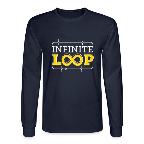 Infinite Loop - Men's Long Sleeve T-Shirt