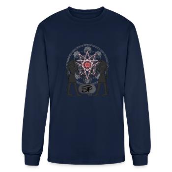 OCCULT SHIRT 9 - Men's Long Sleeve T-Shirt - navy - Front