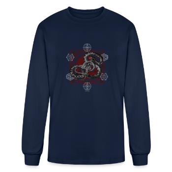 OCCULT SHIRT 4 - Men's Long Sleeve T-Shirt - navy - Front