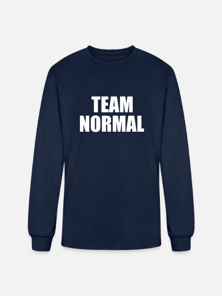 Team normal - Men's Long Sleeve T-Shirt - navy