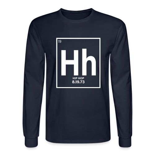 Hip HOP periodic table - Men's Long Sleeve T-Shirt