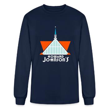 Howard Johnsons Motor Lodge nature - Men's Long Sleeve T-Shirt - navy - Front