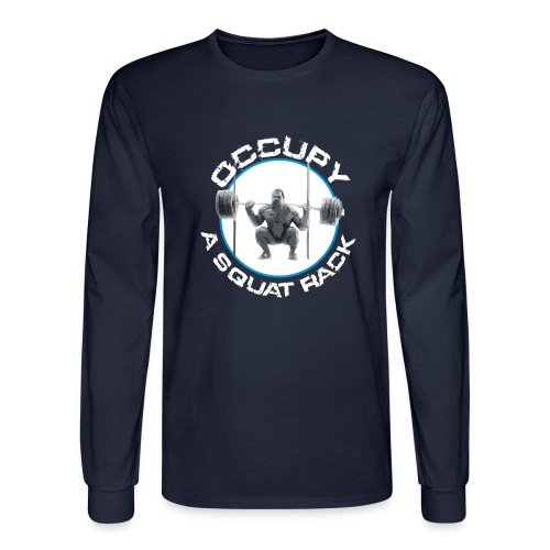 occupysquat - Men's Long Sleeve T-Shirt