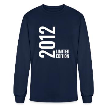2012 Limited Edition - Men's Long Sleeve T-Shirt - navy - Front