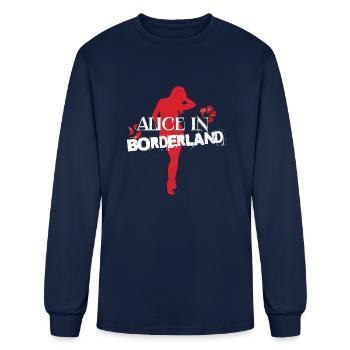 Alice in borderland - Men's Long Sleeve T-Shirt - navy - Front