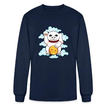 Lucky Dragon - Men's Long Sleeve T-Shirt - navy - Front