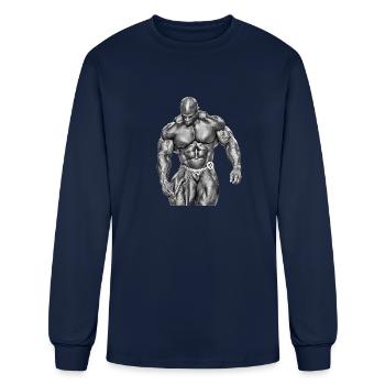 Ronnie Coleman - Men's Long Sleeve T-Shirt - navy - Front