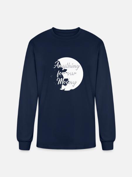 Anything For Our Moony - Men's Long Sleeve T-Shirt - navy