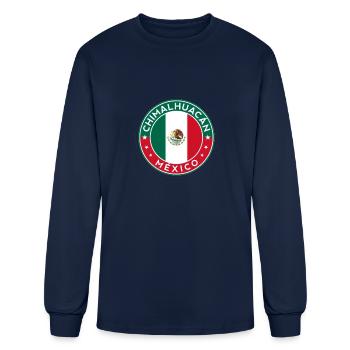 Blessed - Men's Long Sleeve T-Shirt - navy - Front