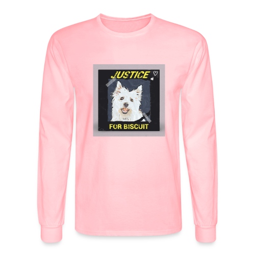 Justice For Biscuit - Men's Long Sleeve T-Shirt