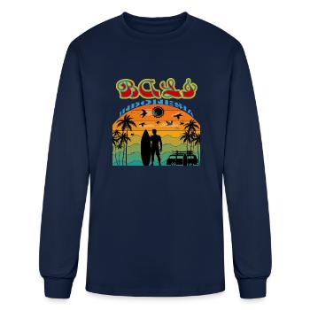 Bali Indonesia - Men's Long Sleeve T-Shirt - navy - Front
