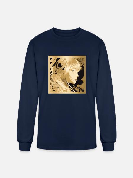 Precious and Sweet - Men's Long Sleeve T-Shirt - navy