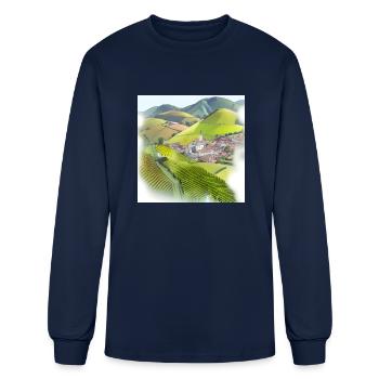 Picture of Nature - Men's Long Sleeve T-Shirt - navy - Front