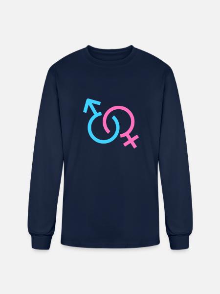 connection - Men's Long Sleeve T-Shirt - navy