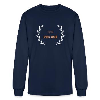 1973 Pro Roe - Men's Long Sleeve T-Shirt - navy - Front