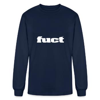 11 FUCT - Men's Long Sleeve T-Shirt - navy - Front