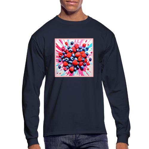 Berry Blast: Fruity Fun - Men's Long Sleeve T-Shirt