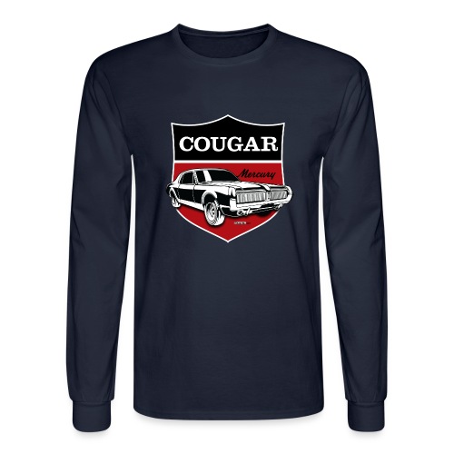 Classic Mercury Cougar crest - Men's Long Sleeve T-Shirt