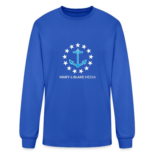 M B Logo White Stars Branded