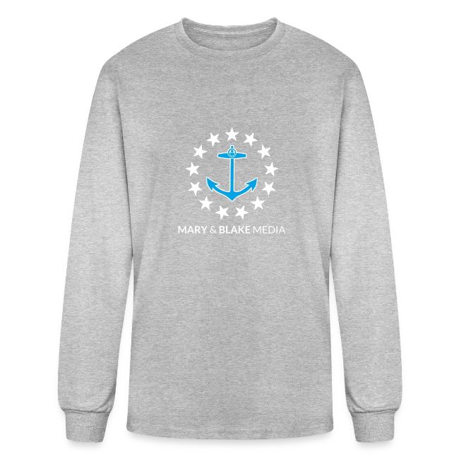 M B Logo White Stars Branded