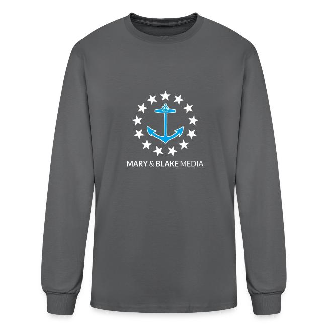 M B Logo White Stars Branded