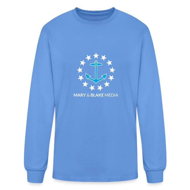 M B Logo White Stars Branded