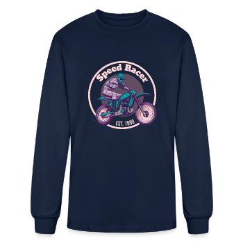 SPEED RACER - Men's Long Sleeve T-Shirt - navy - Front