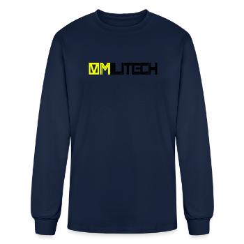 Cyberpunk 2077 - Men's Long Sleeve T-Shirt - navy - Front
