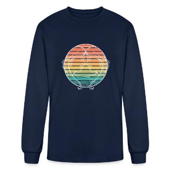 GEMINI - Men's Long Sleeve T-Shirt - navy - Front