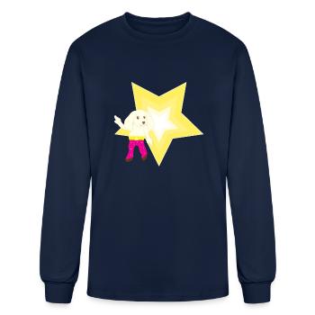 Dancer - Men's Long Sleeve T-Shirt - navy - Front