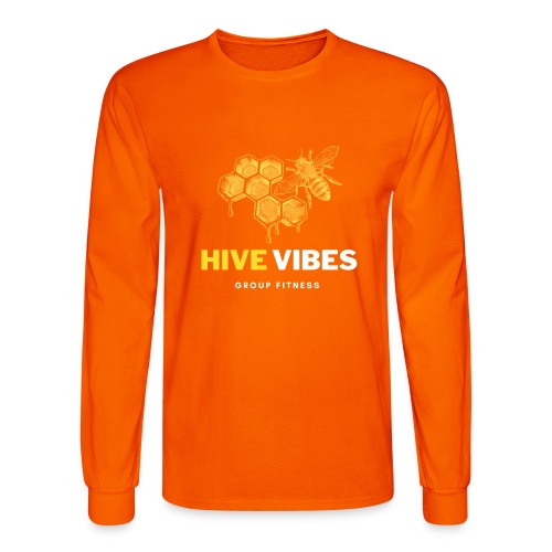 HIVE VIBES GROUP FITNESS - Men's Long Sleeve T-Shirt