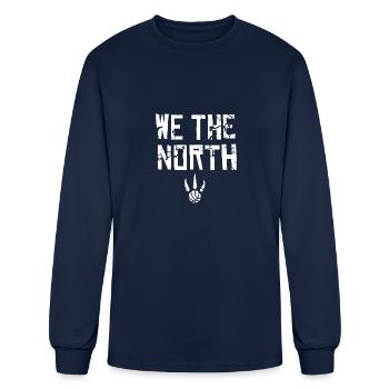 We The North - Men's Long Sleeve T-Shirt - navy - Front