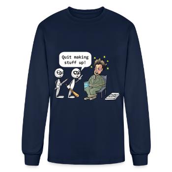 Ancient Aliens - Men's Long Sleeve T-Shirt - navy - Front