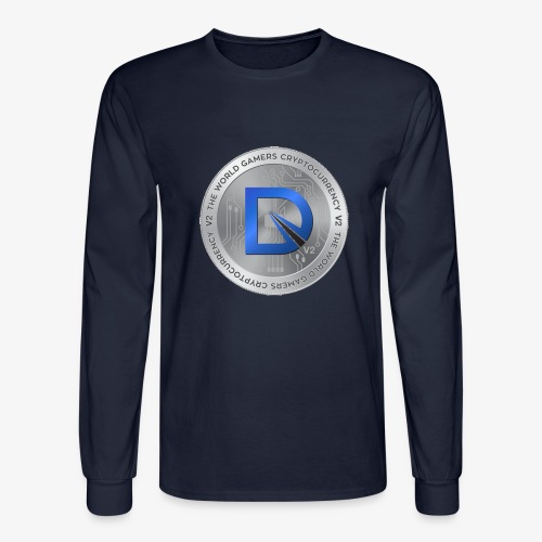 Dixicoin Logo - Men's Long Sleeve T-Shirt